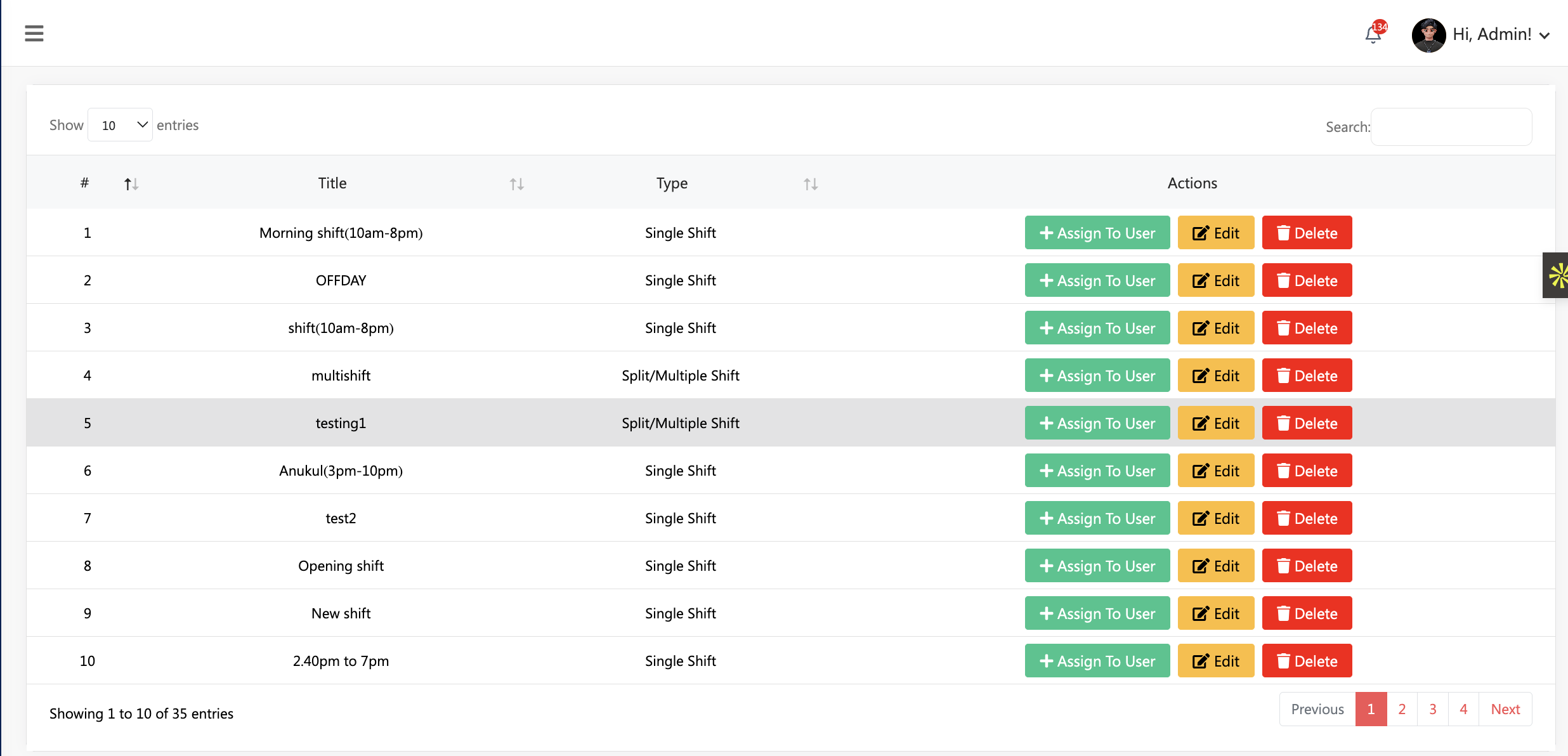 Shift Management - mom digital