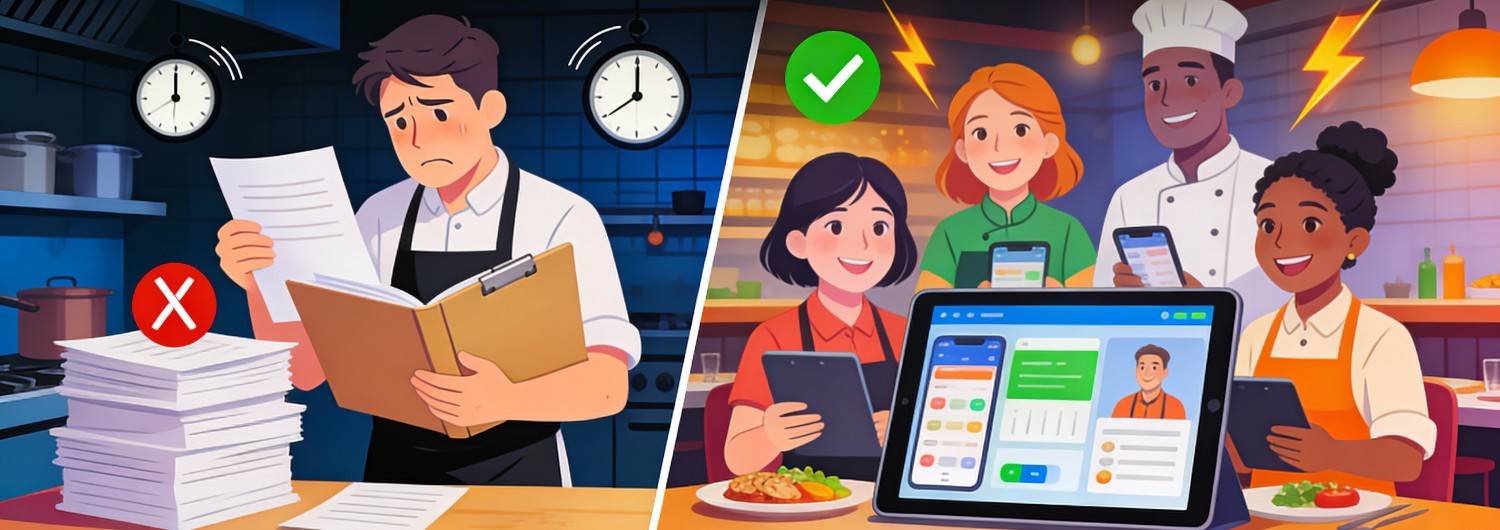 Restaurant training - MOM DIGITAL