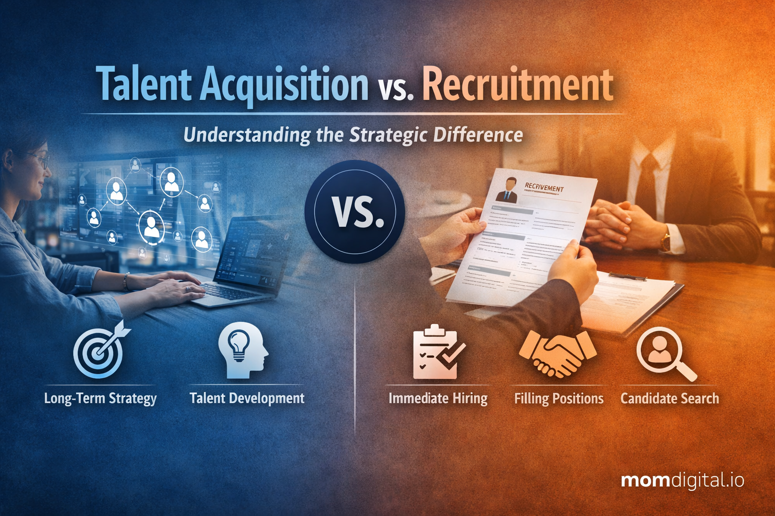 Talent Acquisition vs. Recruitment