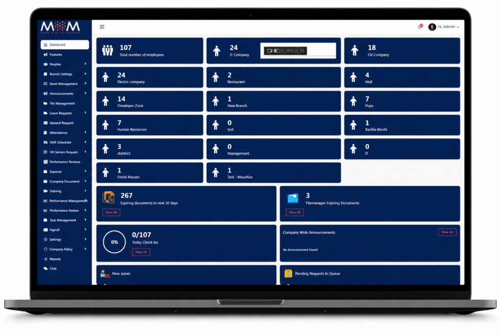 MOM Digital - workforce system